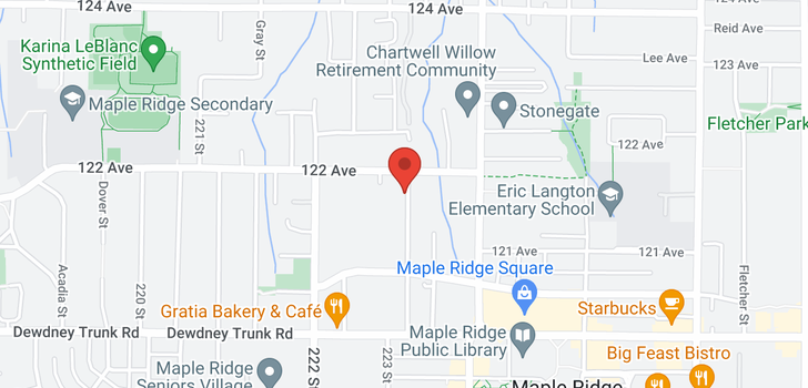 map of 22306 122 AVENUE